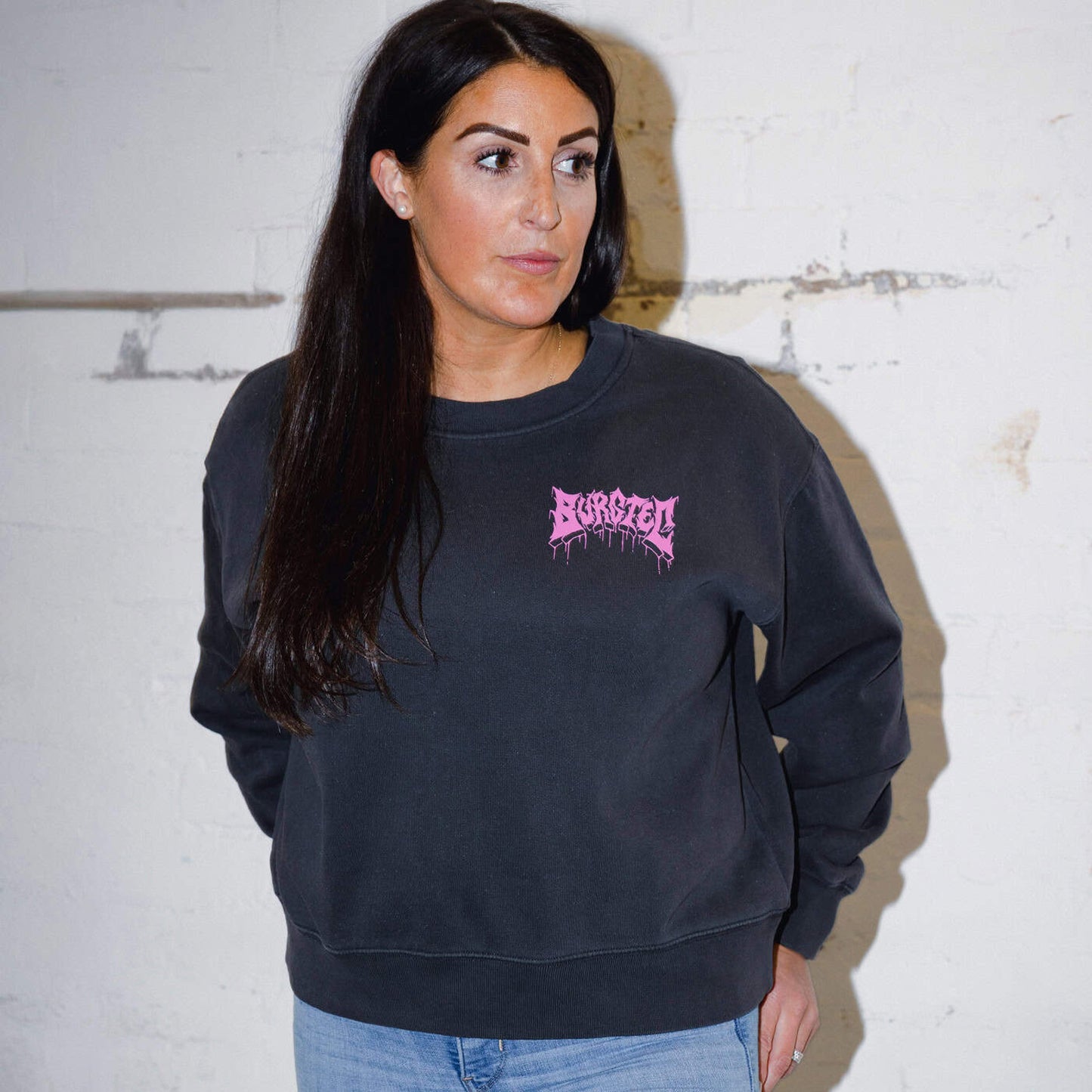 BURGTEC Camisola de malha ROLL WITH US FADED para mulher