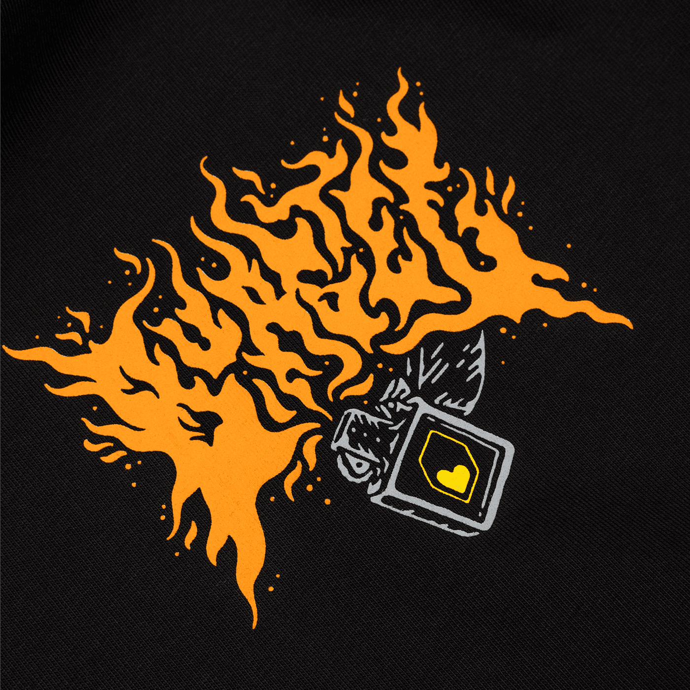 T-shirt BURGTEC KEEP IT LIT