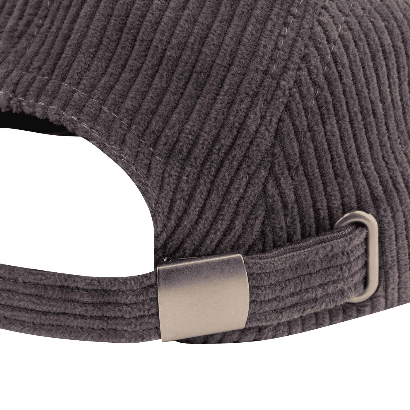 Boné BURGTEC BANDIT CORDUROY FIVE PANEL Cinza