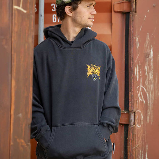 Casacos com capuz BURGTEC KEEP IT LIT