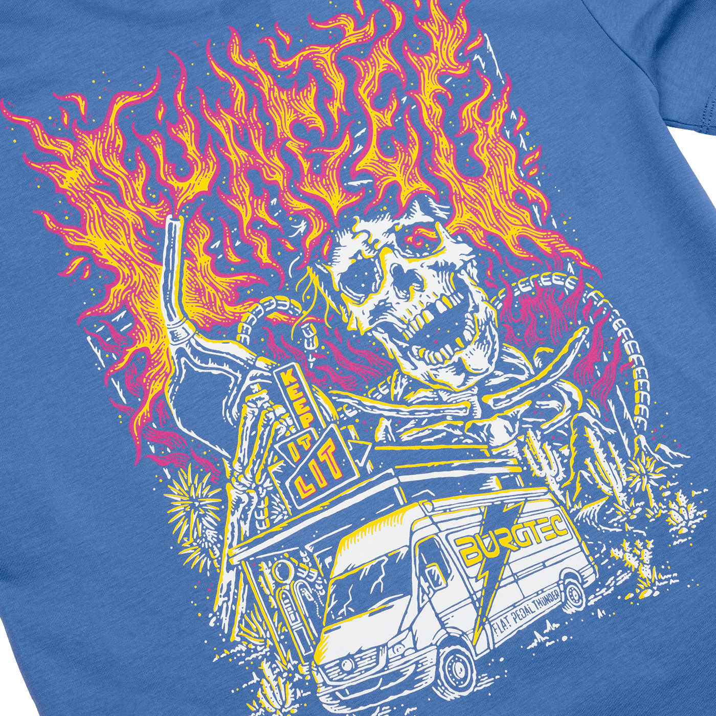 BURGTEC KEEP IT LIT T-Shirt Criança