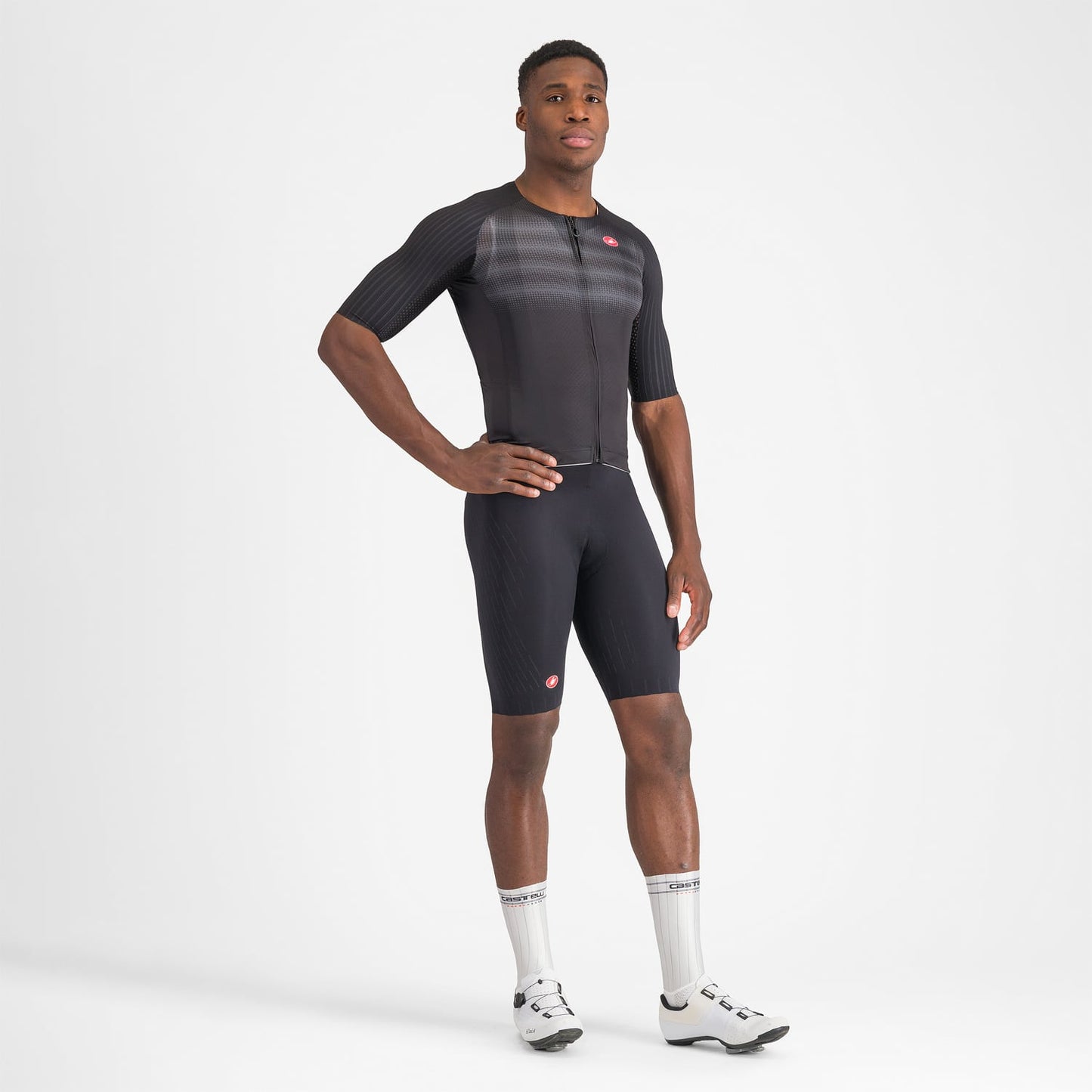 CASTELLI AERO RACE 8S Camisola de manga curta preta