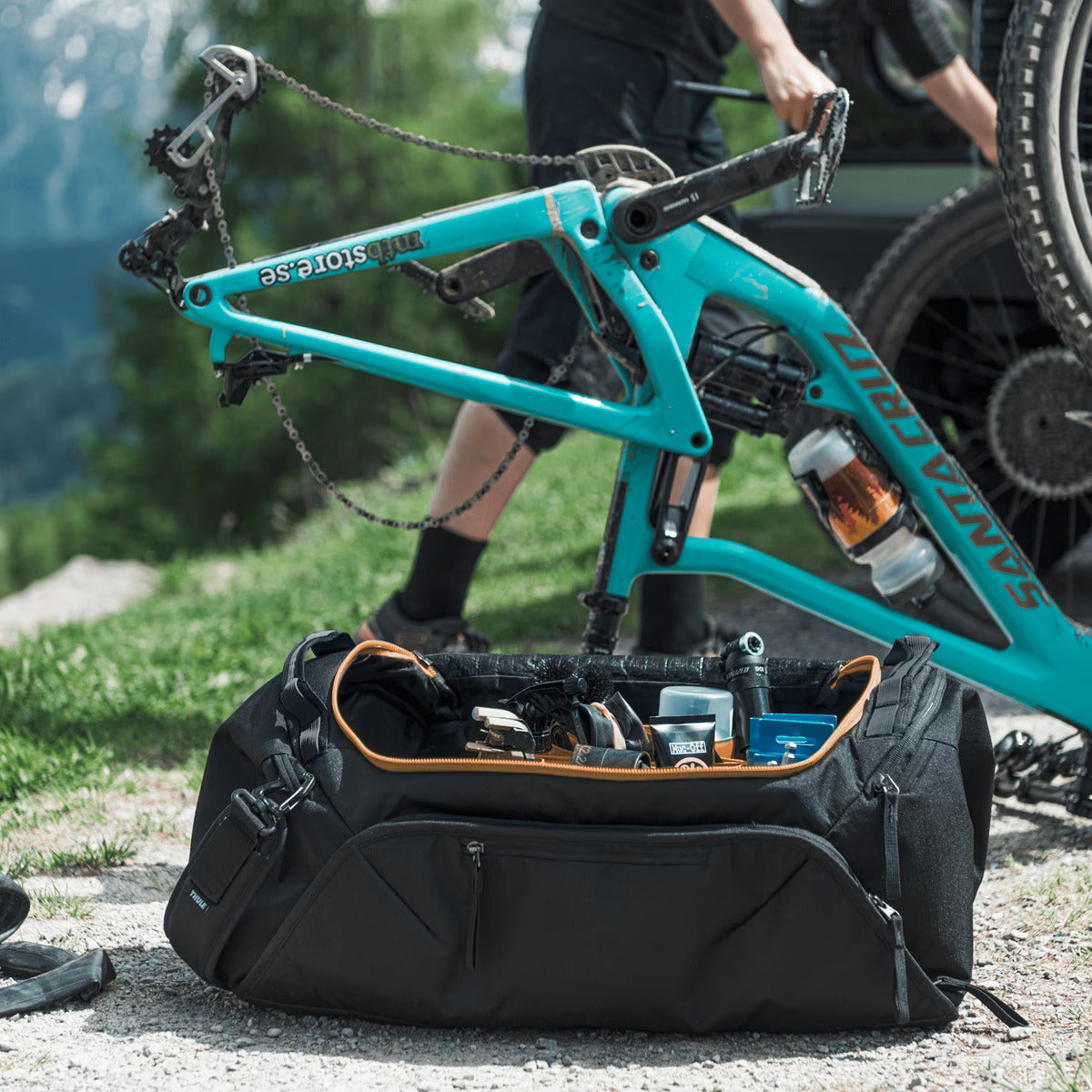 Saco de viagem THULE ROUNDTRIP 55 L Preto