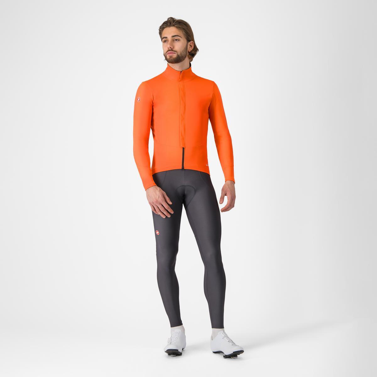 Casaco CASTELLI PERFETTO AIR Laranja/Preto