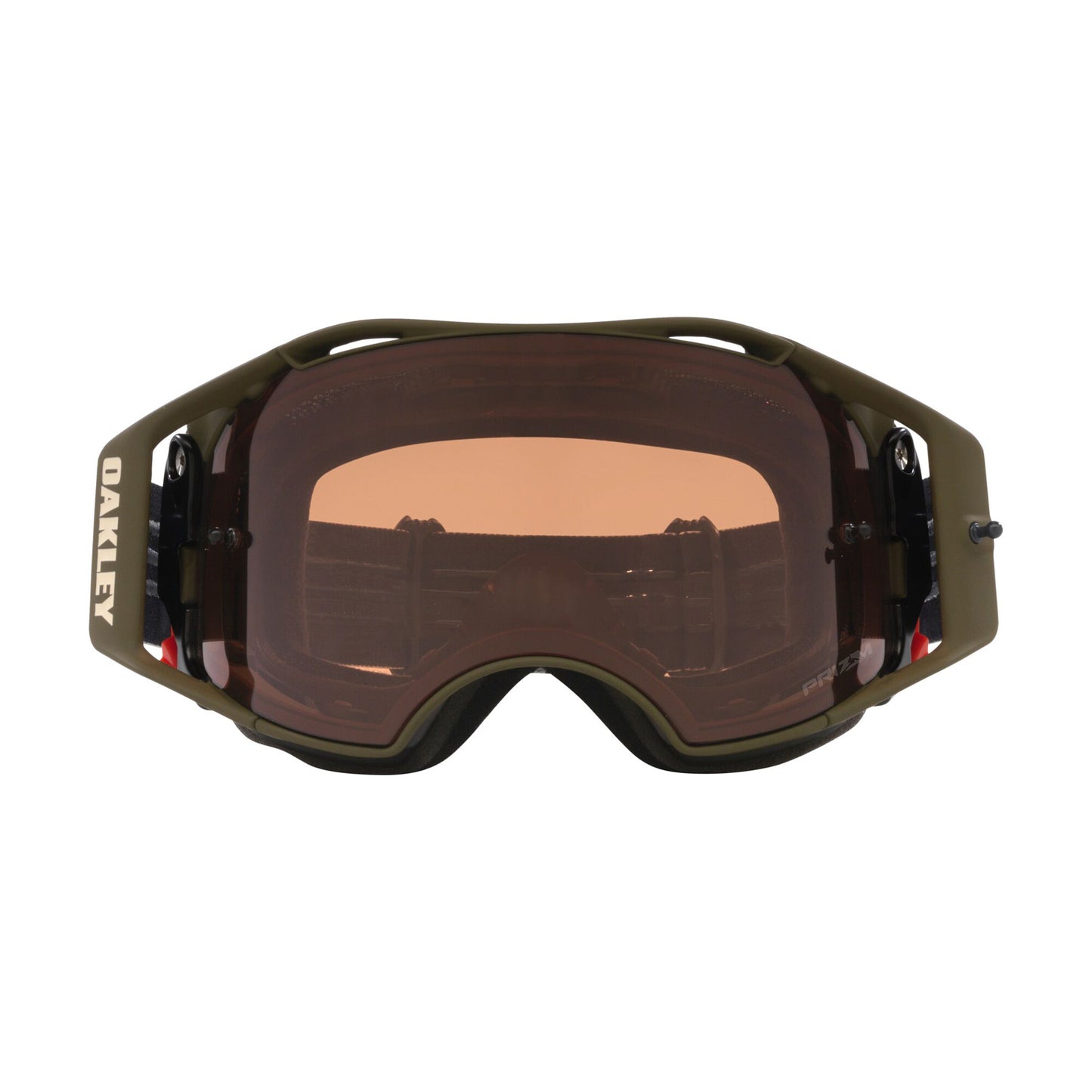 Máscara facial OAKLEY AIRBRAKE MTB Dark Brush Camo Prizm Mx Bronze