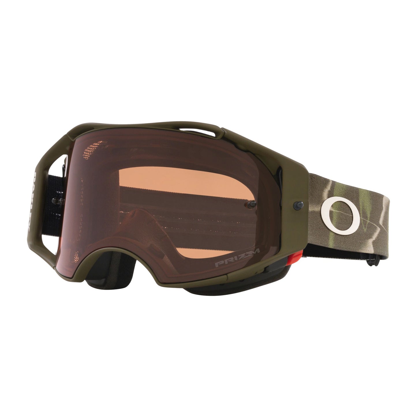 Máscara facial OAKLEY AIRBRAKE MTB Dark Brush Camo Prizm Mx Bronze