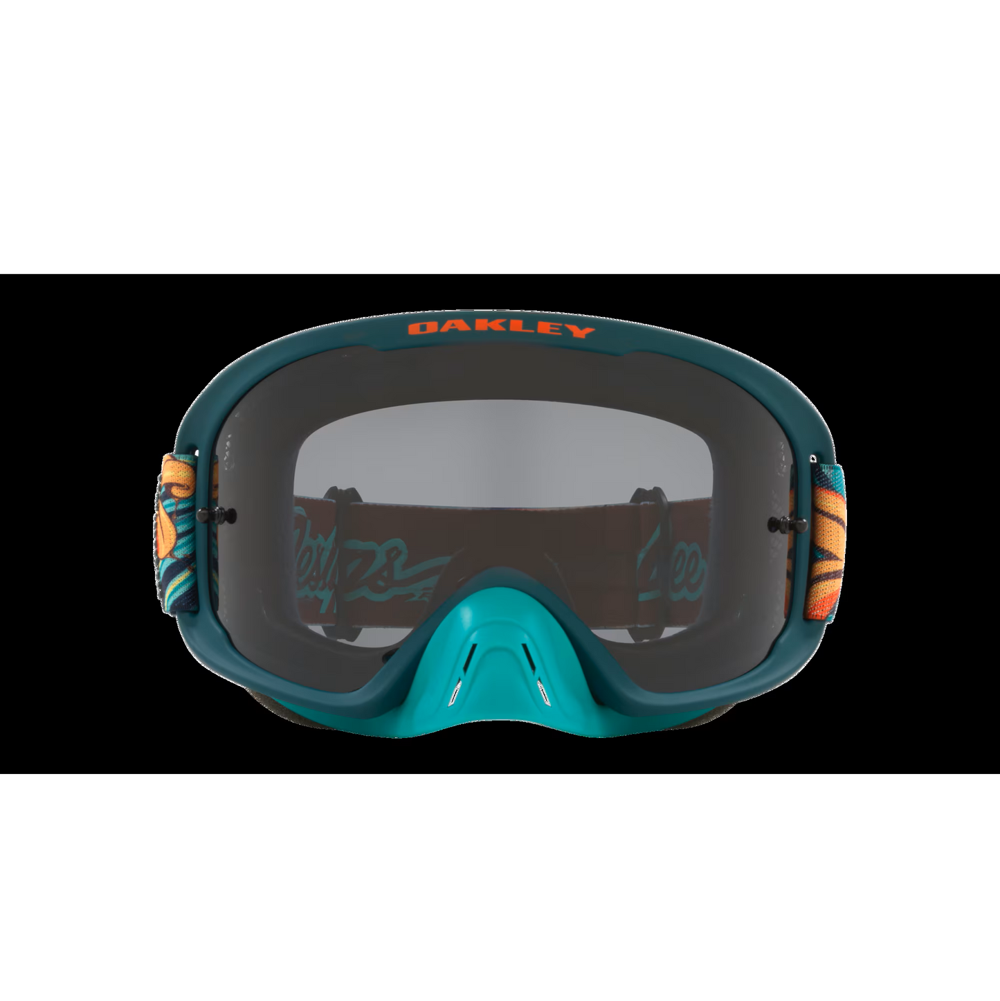 OAKLEY O FRAME 2.0 MTB TLD Goggle Green Dark Grey Screen
