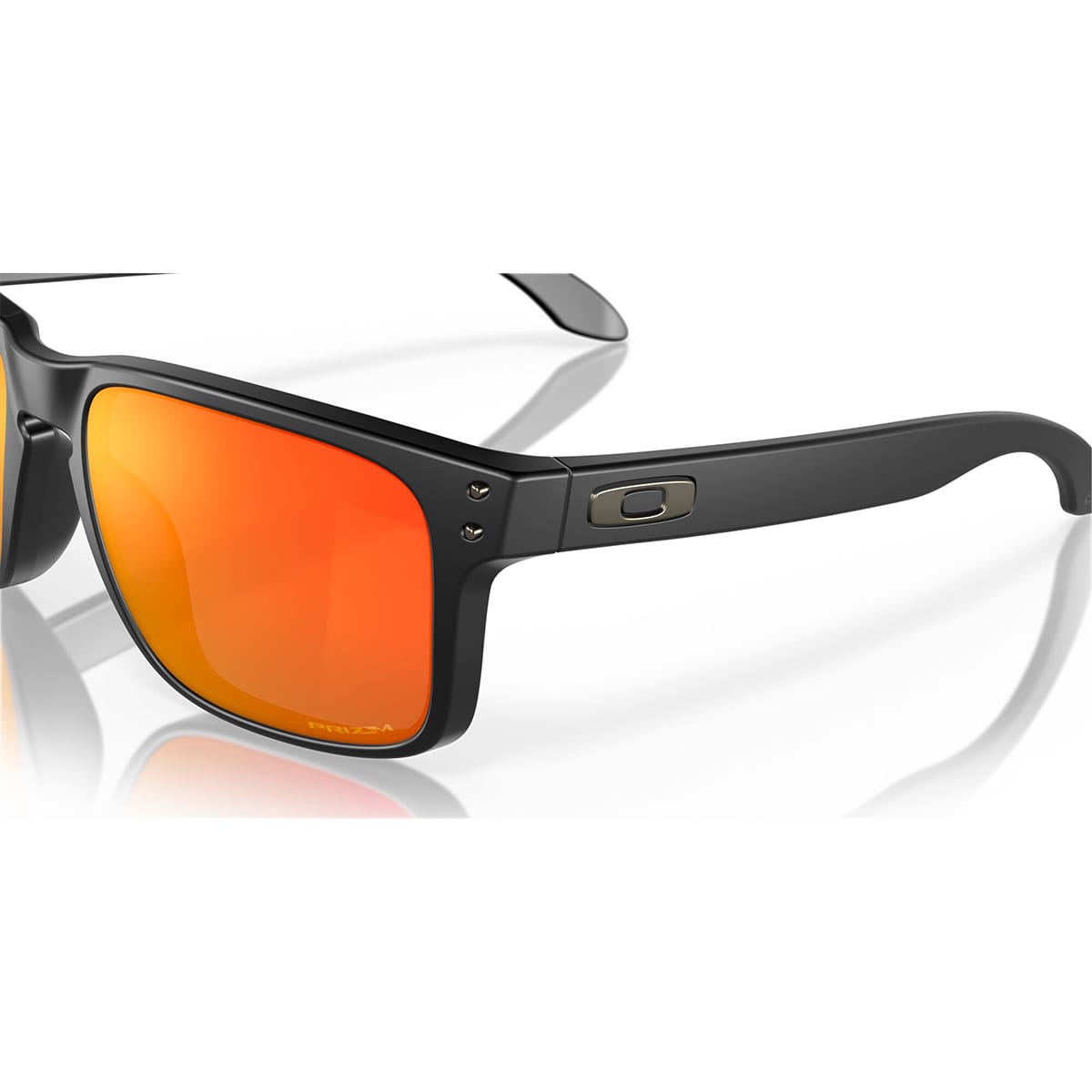 Óculos OAKLEY HOLBROOK Preto Fosco Prizm Rubi - OO9102-E255