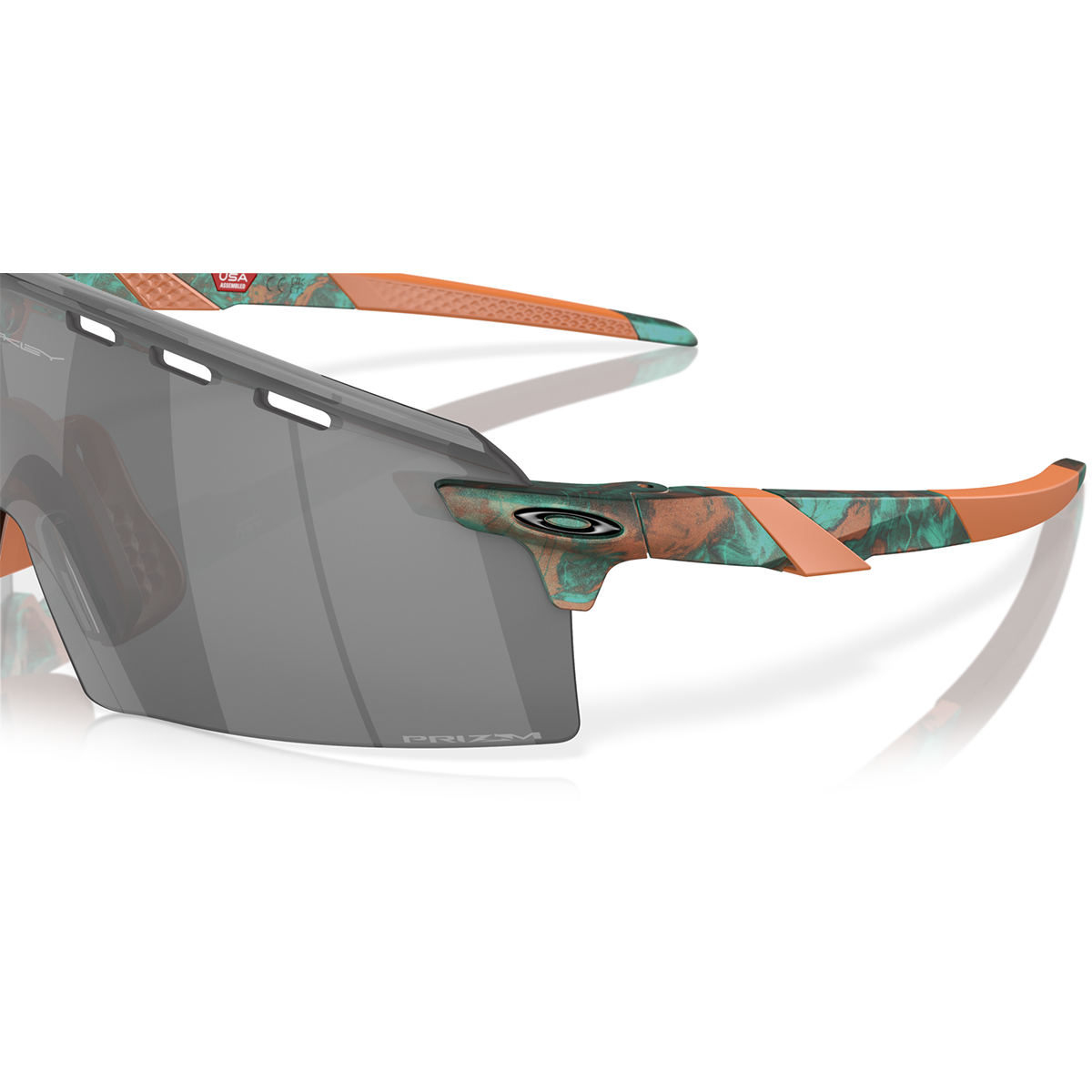 OAKLEY ENCODER STRIKE V Laranja Verde Prizm Preto - OO9235-1539