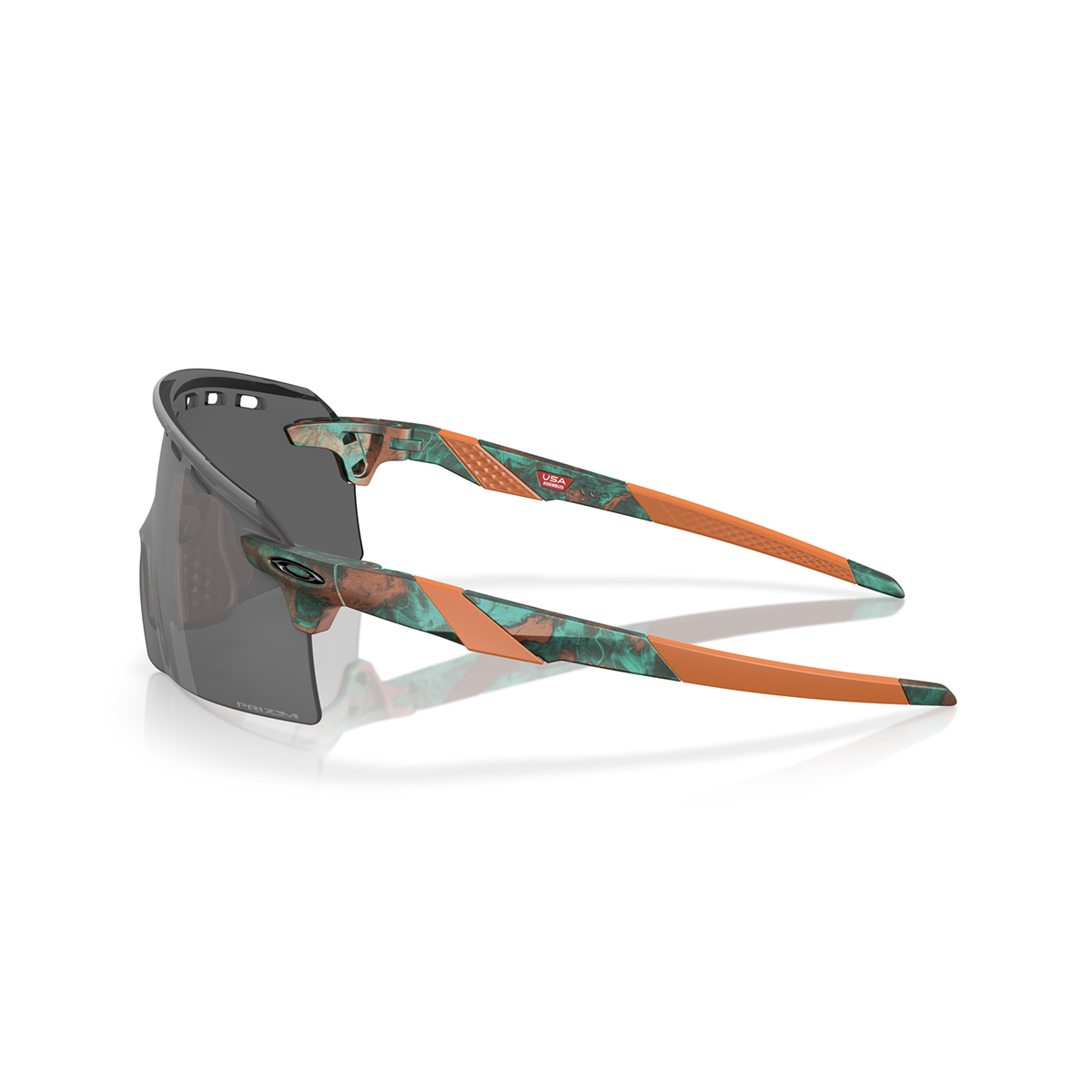OAKLEY ENCODER STRIKE V Laranja Verde Prizm Preto - OO9235-1539