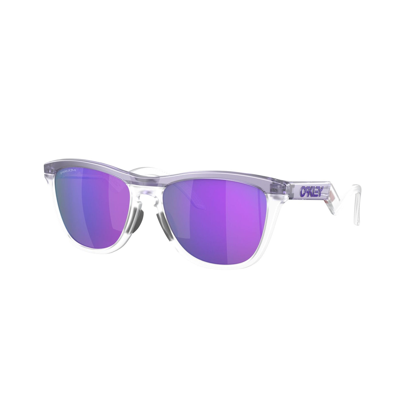 Óculos OAKLEY FROGSKINS HYBRID Matte Trans lilás/clear Prizm Violet