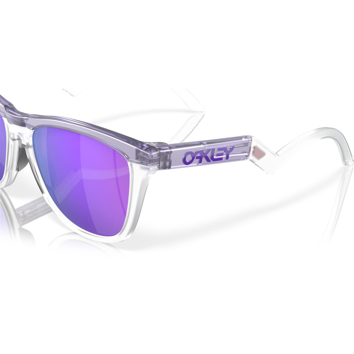 Óculos OAKLEY FROGSKINS HYBRID Matte Trans lilás/clear Prizm Violet