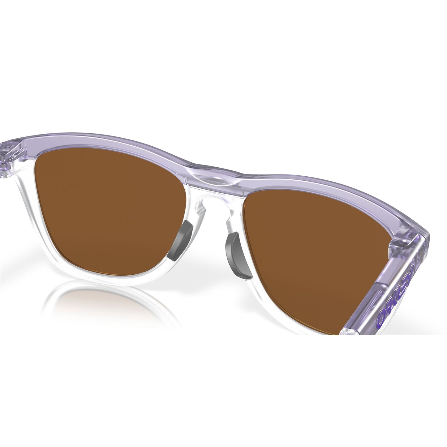 Óculos OAKLEY FROGSKINS HYBRID Matte Trans lilás/clear Prizm Violet