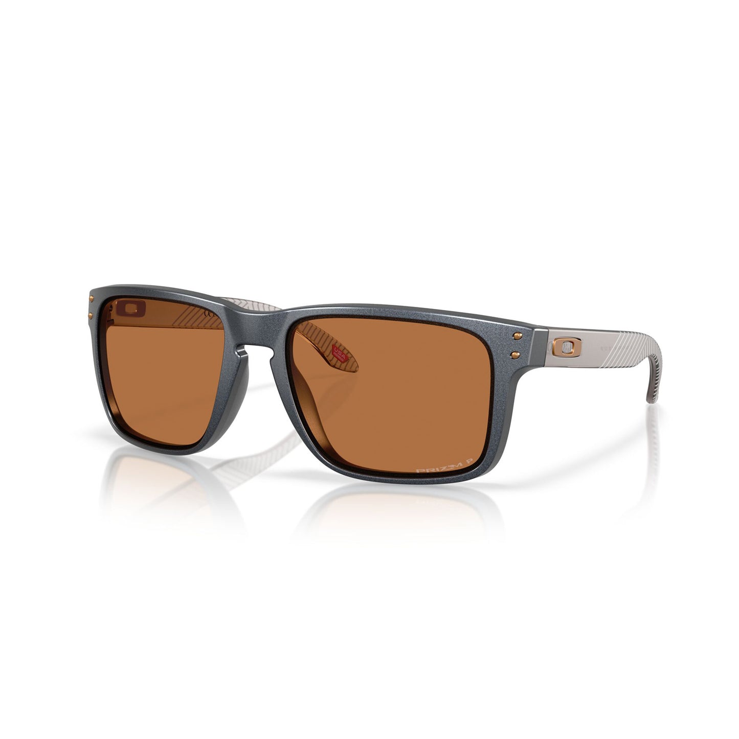 Óculos de proteção polarizados OAKLEY HOLBROOK XL Blue Steel Prizm Bronze