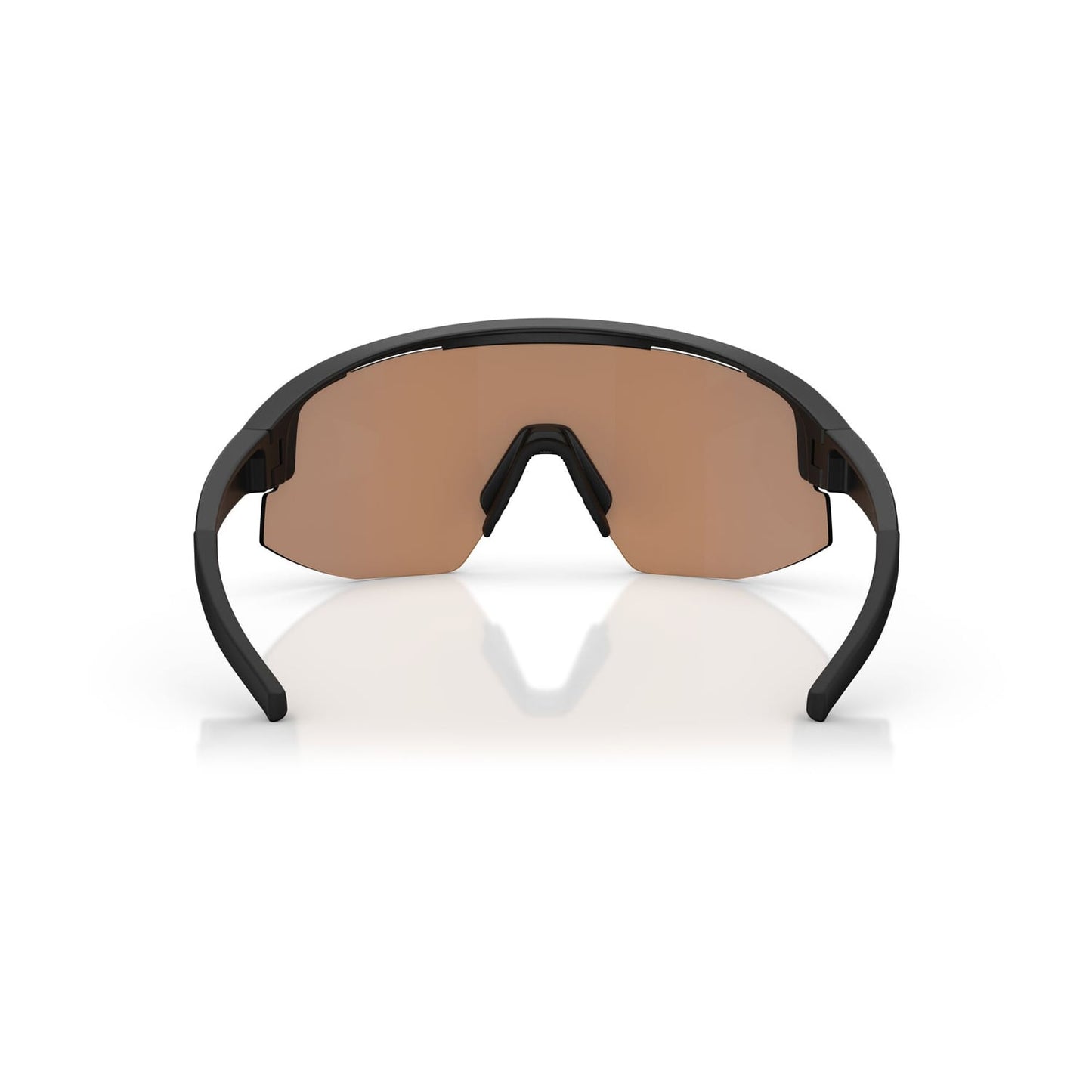 BLIZ MATRIX SMALL Sunglasses Black Matt Orange Lens