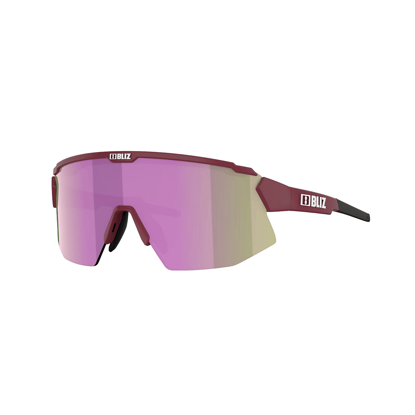BLIZ BREEZE SMALL Bordeaux Sunglasses Lentes castanhas/rosa