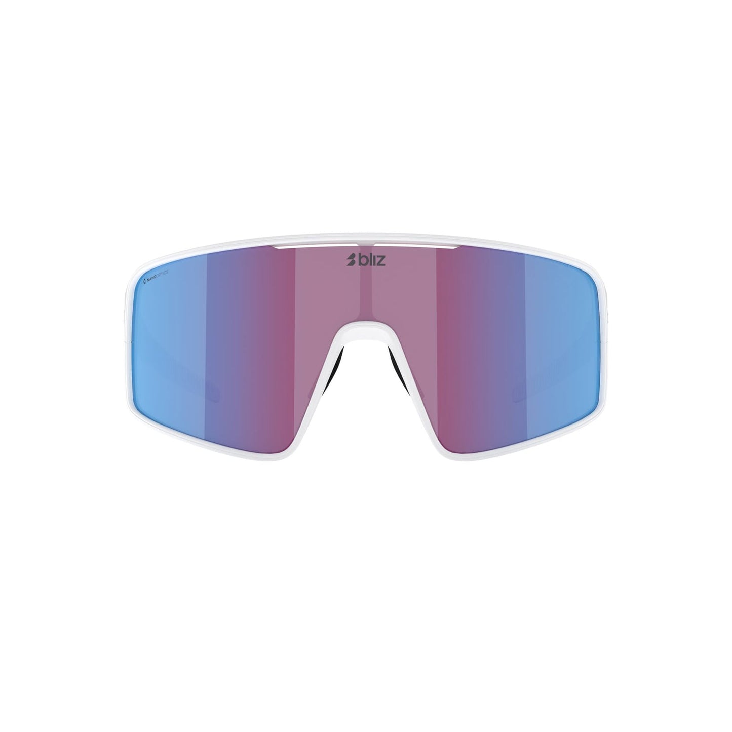 Óculos BLIZ P001 Ecrã branco Rosa Violeta Azul Espelho