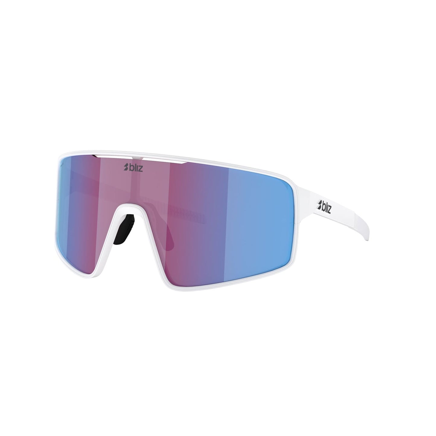 Óculos BLIZ P001 Ecrã branco Rosa Violeta Azul Espelho