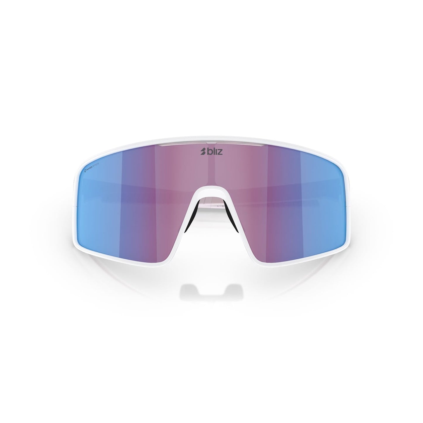 Óculos BLIZ P001 Ecrã branco Rosa Violeta Azul Espelho
