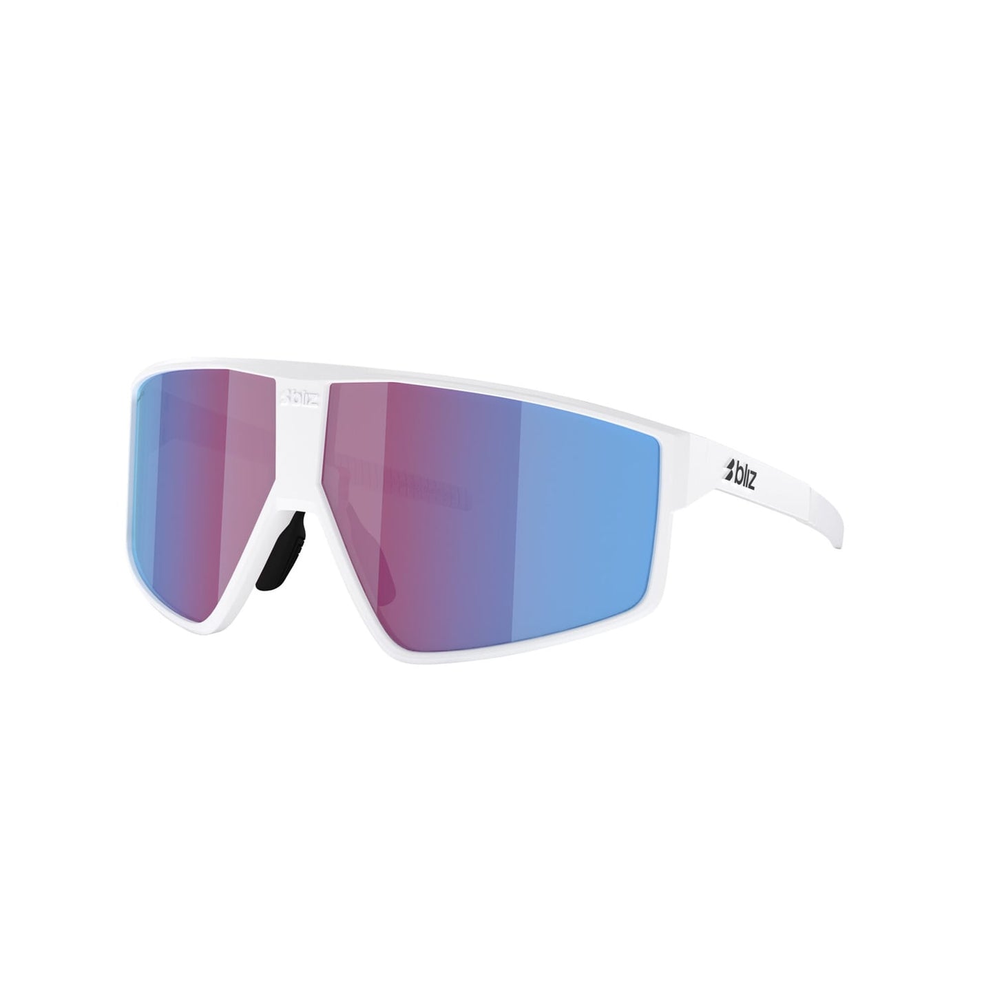 Óculos BLIZ P002 Ecrã branco Rosa Violeta Azul Espelho