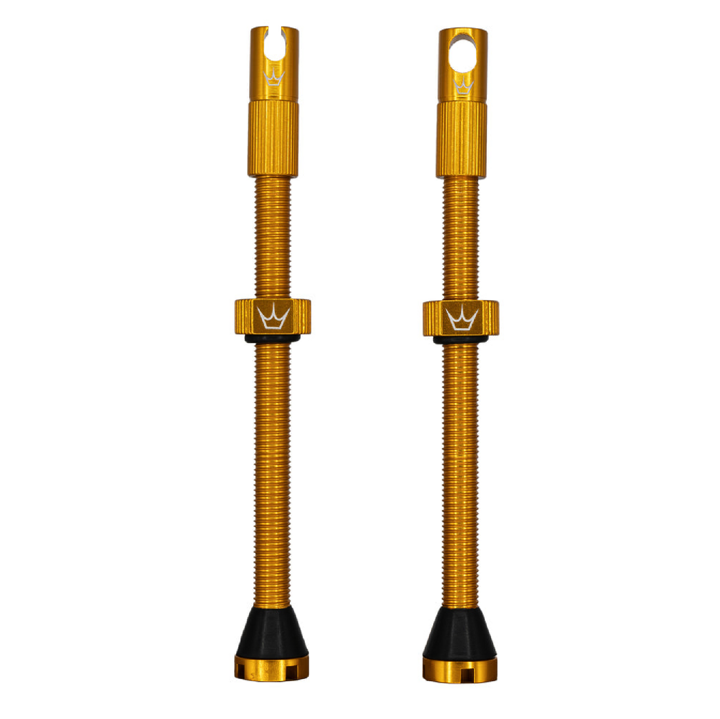 PEATY'S x Chris King MK2 Presta 80 mm Válvulas sem câmara de ar (x2) Ouro