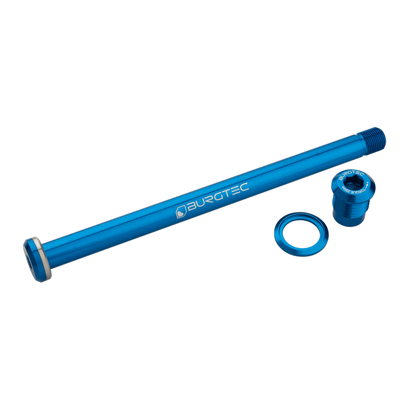 BURGTEC 174mm Eixo da Roda Traseira para Quadro Yeti Azul Escuro
