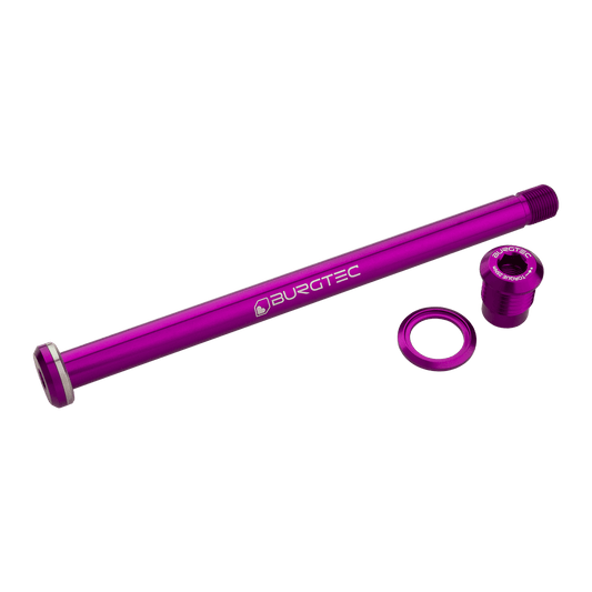 BURGTEC 174mm Eixo da Roda Traseira para Quadro Yeti Roxo