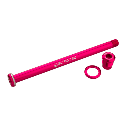 BURGTEC 174mm Eixo da roda traseira para quadro Yeti Rosa