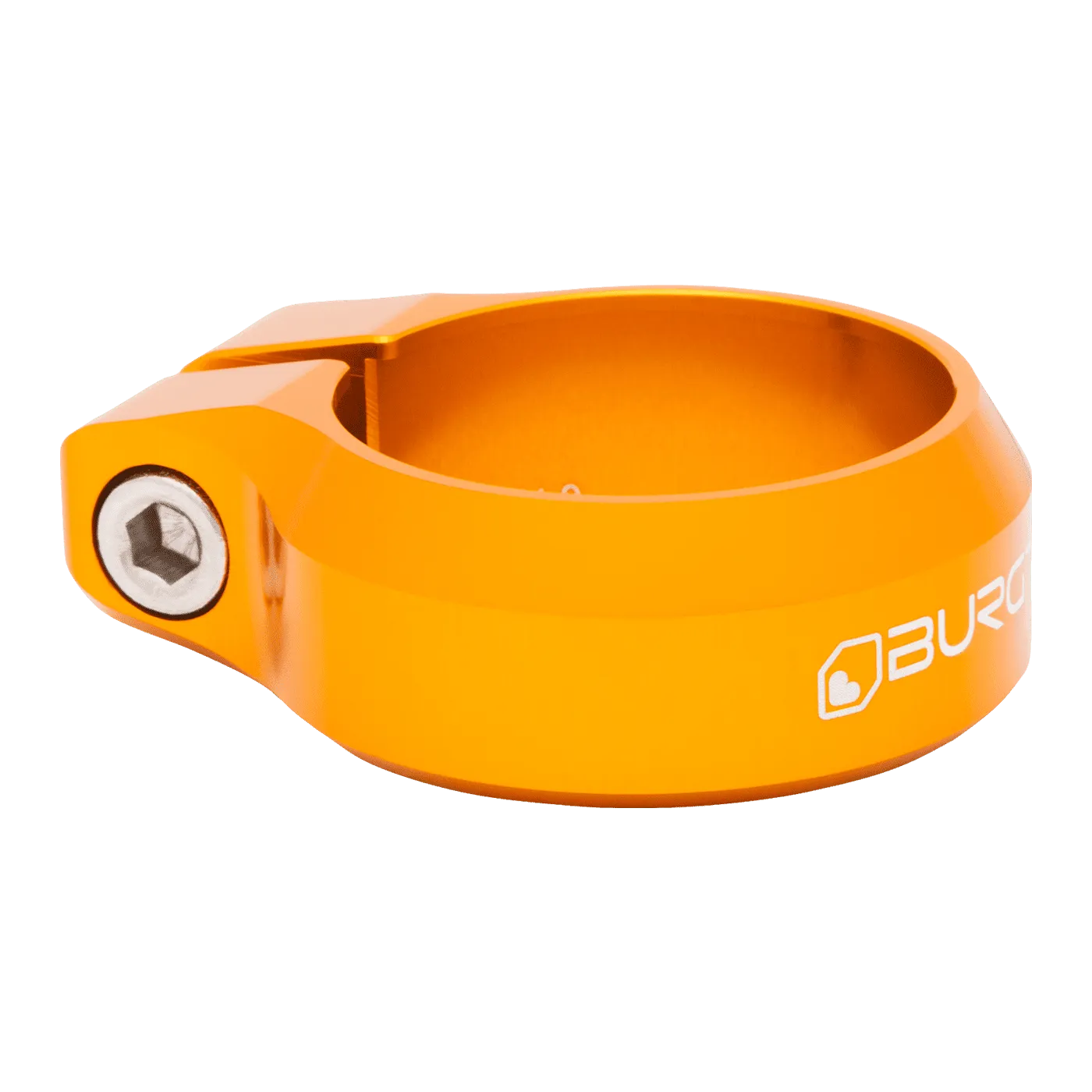 Abraçadeira de selim laranja BURGTEC