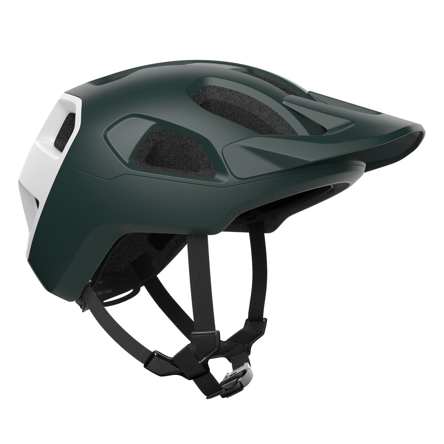 Capacete POC CULARIS MTB Verde/Branco Mate