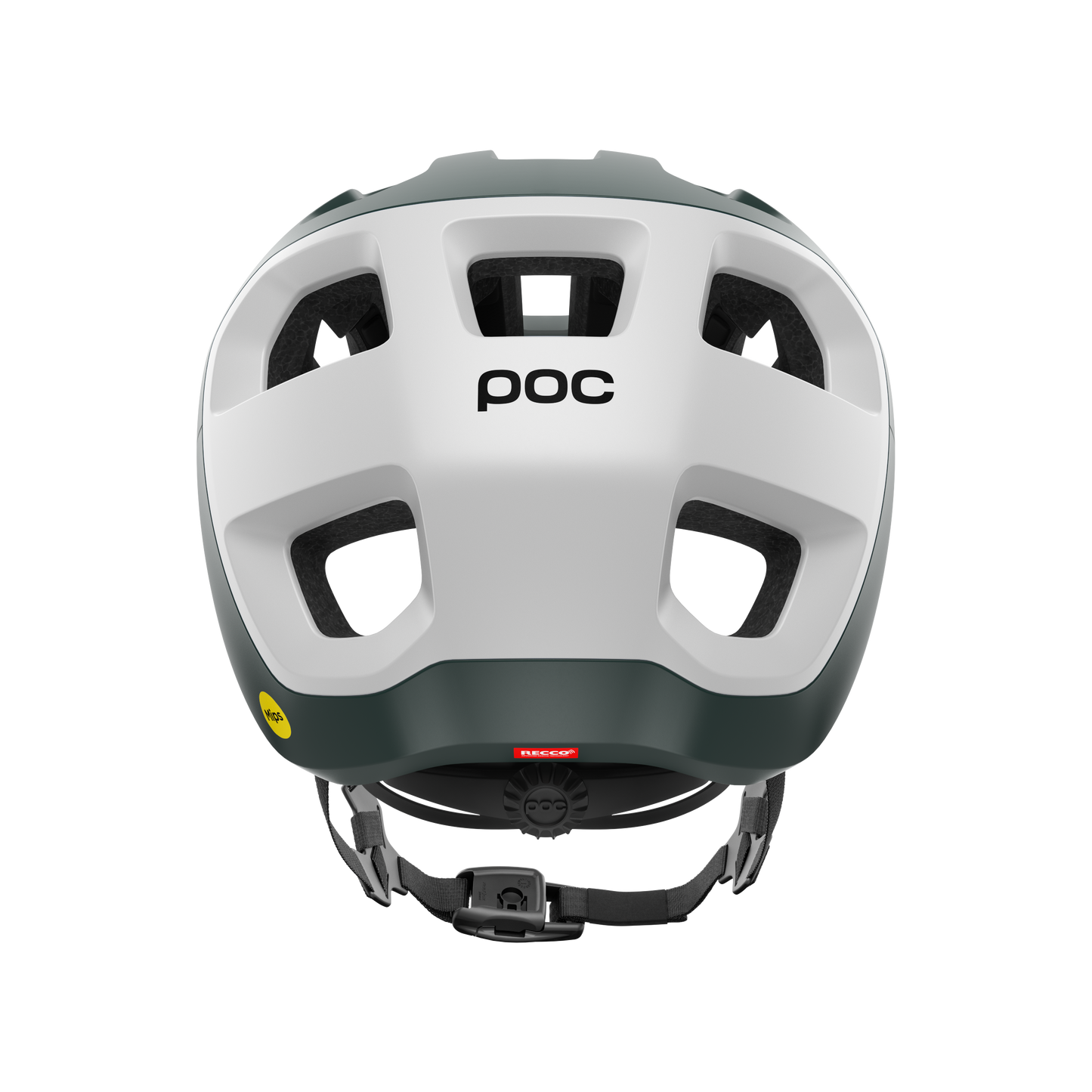 Capacete POC CULARIS MTB Verde/Branco Mate