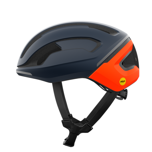 Capacete de estrada POC OMNE BEACON MIPS Azul/Laranja Mate