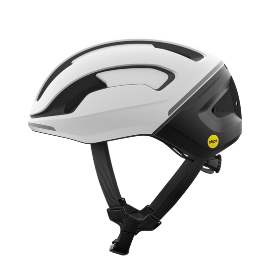Capacete de estrada POC OMNE BEACON MIPS Branco/Preto Mate