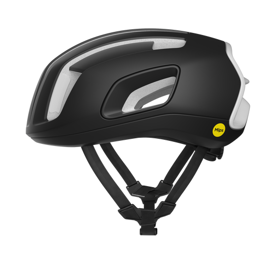 Capacete de estrada POC CYTAL MIPS Preto Mate/Branco Mate