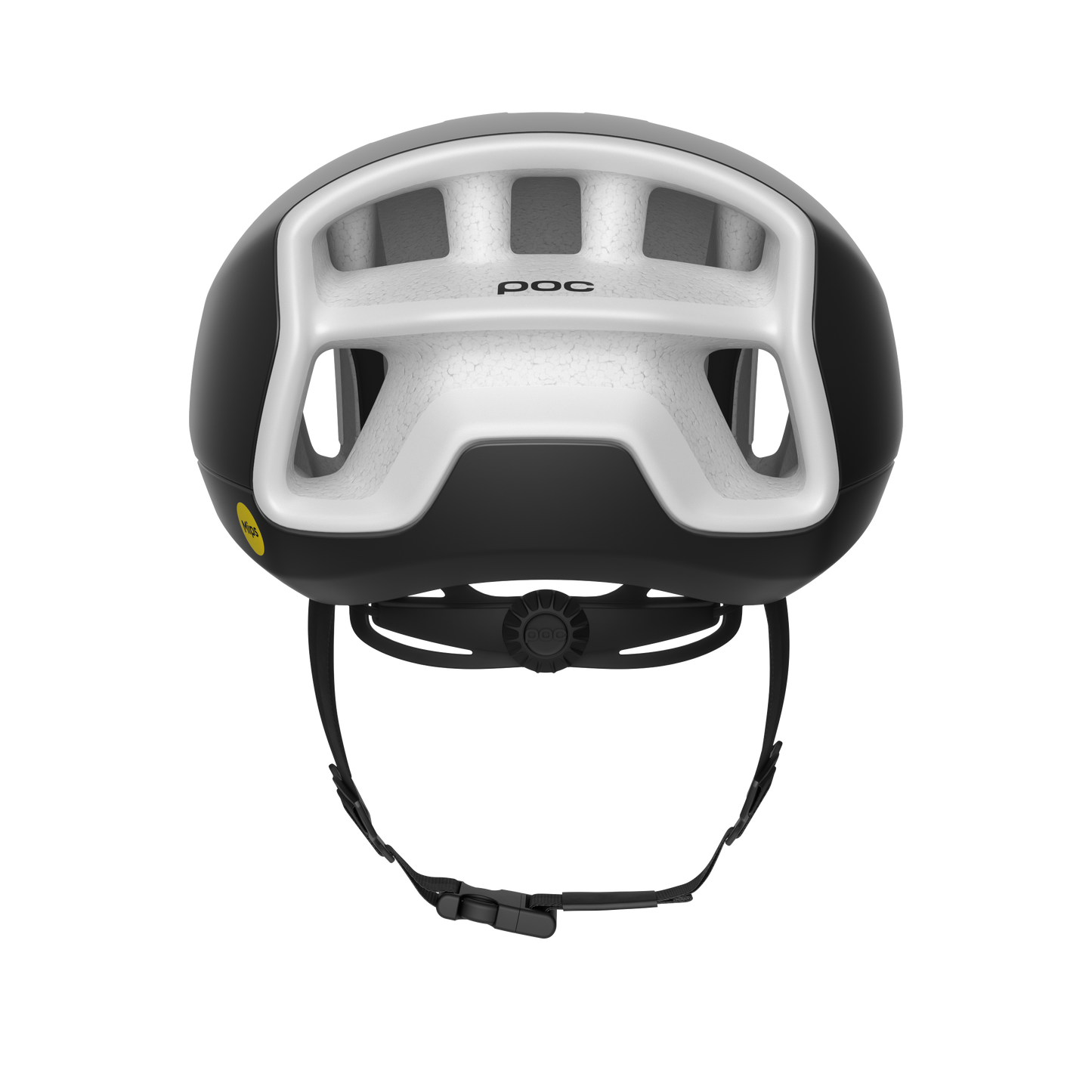 Capacete de estrada POC CYTAL MIPS Preto Mate/Branco Mate