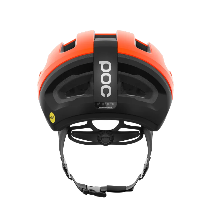 Capacete de estrada POC OMNE BEACON MIPS laranja/preto mate