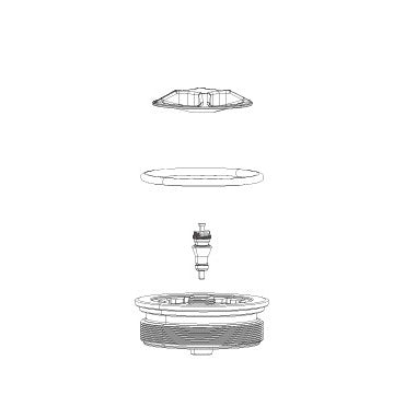 Tampa da câmara de ar completa para pneus ROCKSHOX ZEB 38mm A1 (2021+)