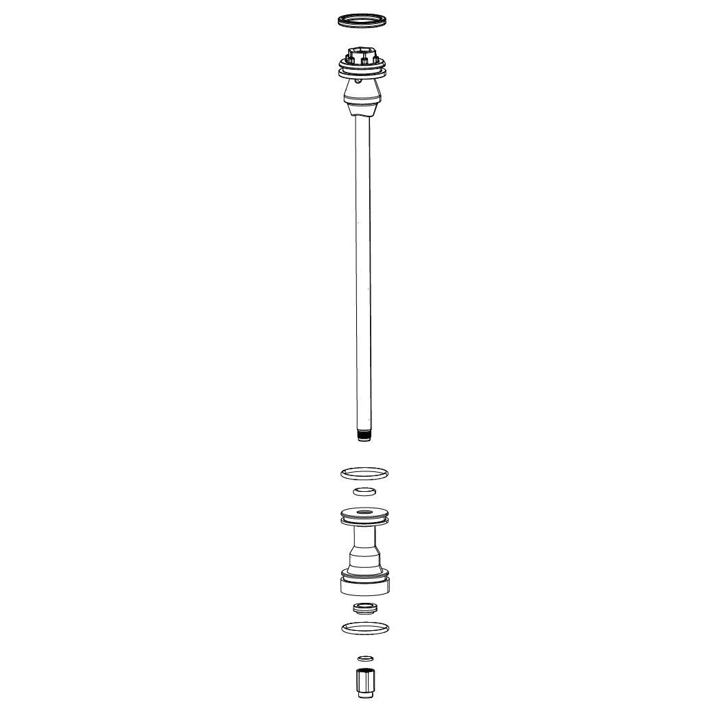 Kit de pistões Debonair ROCKSHOX DOMAIN 38mm C1+ (2025+) 180mm 27/29
