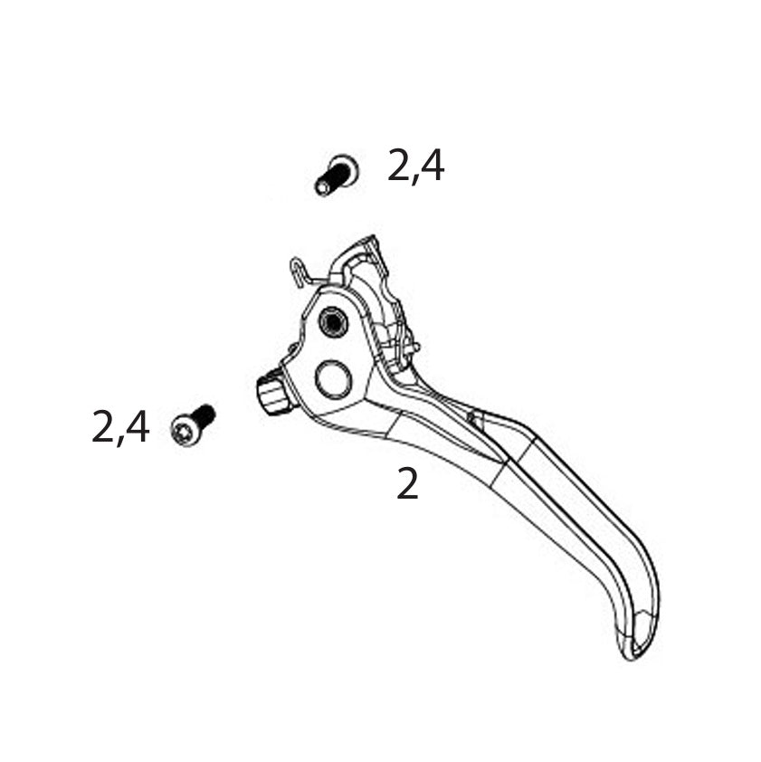 Alavanca de travão simples SRAM MAVEN ULTIMATE B1
