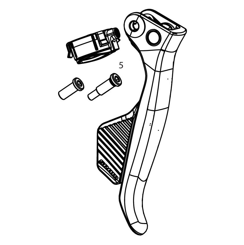 Alavanca Esquerda Simples SRAM APEX/RIVAL AXS
