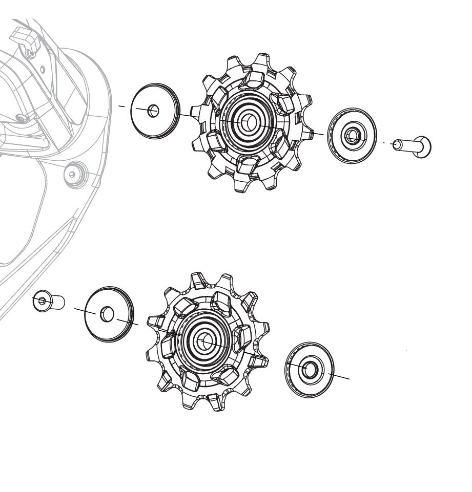 Caixa de desviadores SRAM FORCE AXS 12V