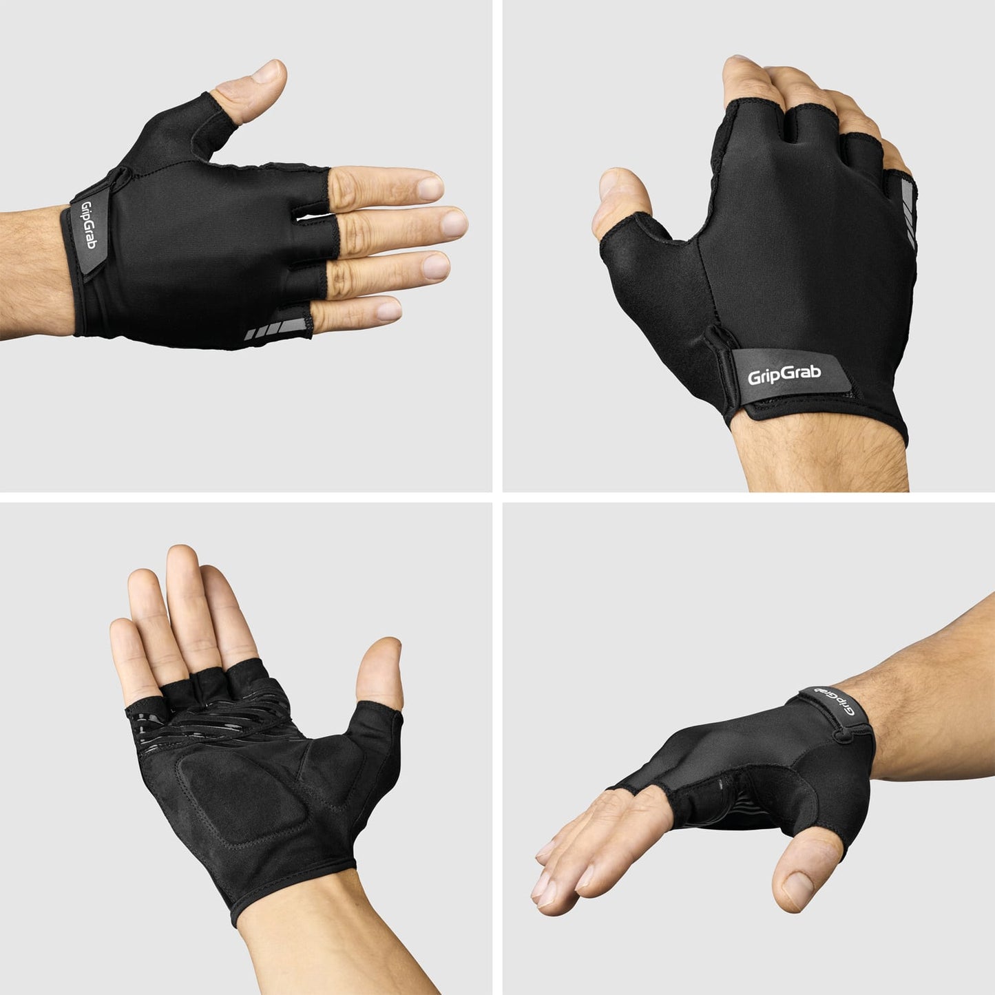 Luvas curtas GRIPGRAB RIDE RC MAX Preto