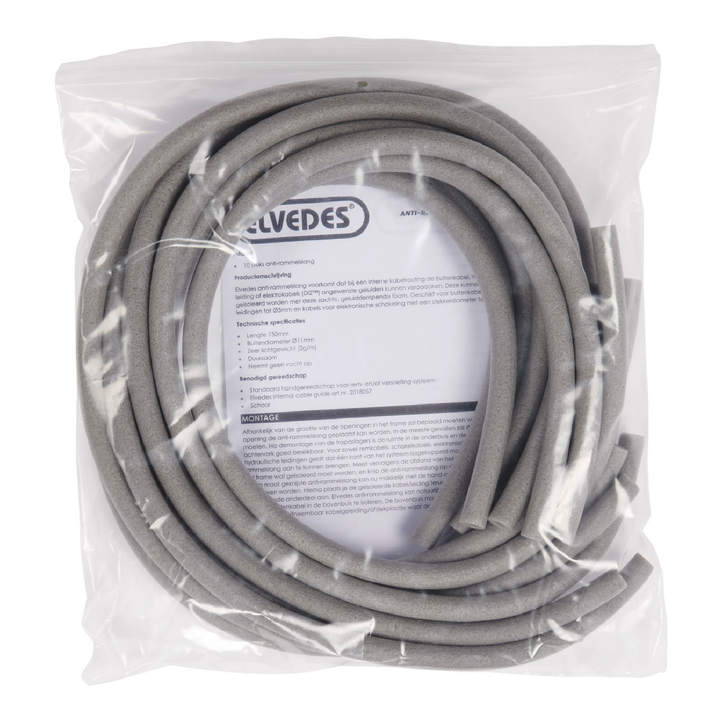 Espuma insonorizante interna ELVEDES 11/6 x 750 mm