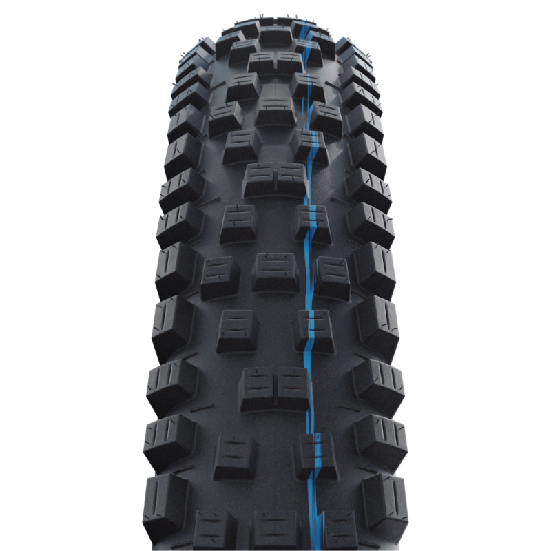 Pneu SCHWALBE NOBBY NIC 29x2.40 ADDIX SPEEDGRIP SUPERGROUND Tubeless Ready Soft Preto/Castanho