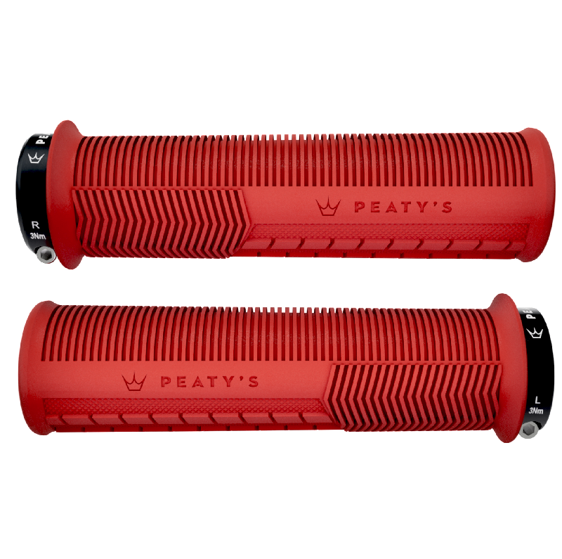 PEATY'S MONARCH MUSHROOM Grips Vermelho