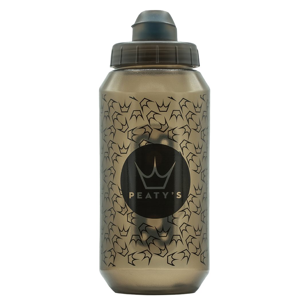 PEATY'S X FIDLOCK Big Dog (750ml) Garrafa fumada e kit de suporte para garrafa