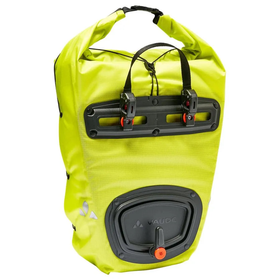Par de sacos de transporte de bagagem amarelos VAUDE AQUA BACK LIGHT 38 L