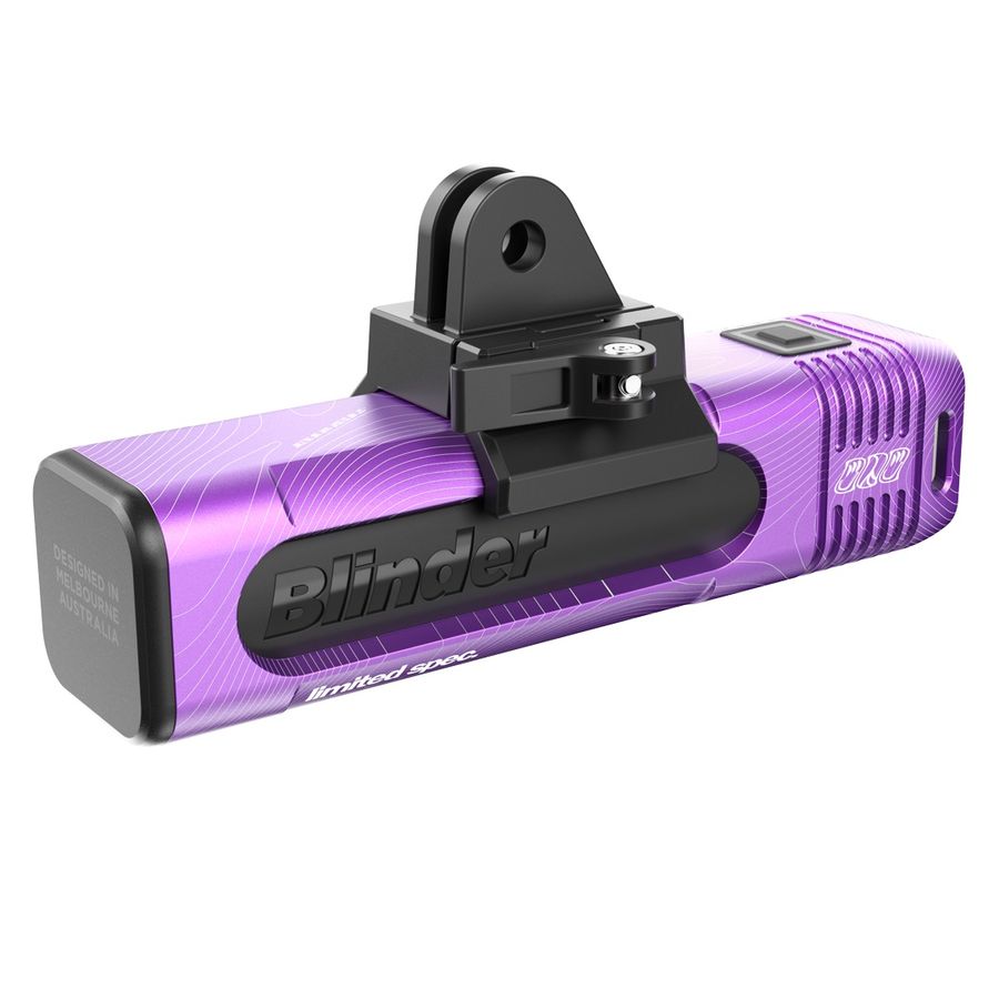 Luz frontal KNOG BLINDER PRO 900 Violet Edição Limitada