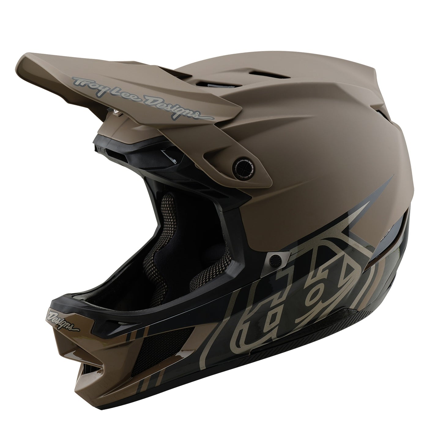 Capacete de BTT castanho TROY LEE DESIGNS D4 COMPOSITE MIPS