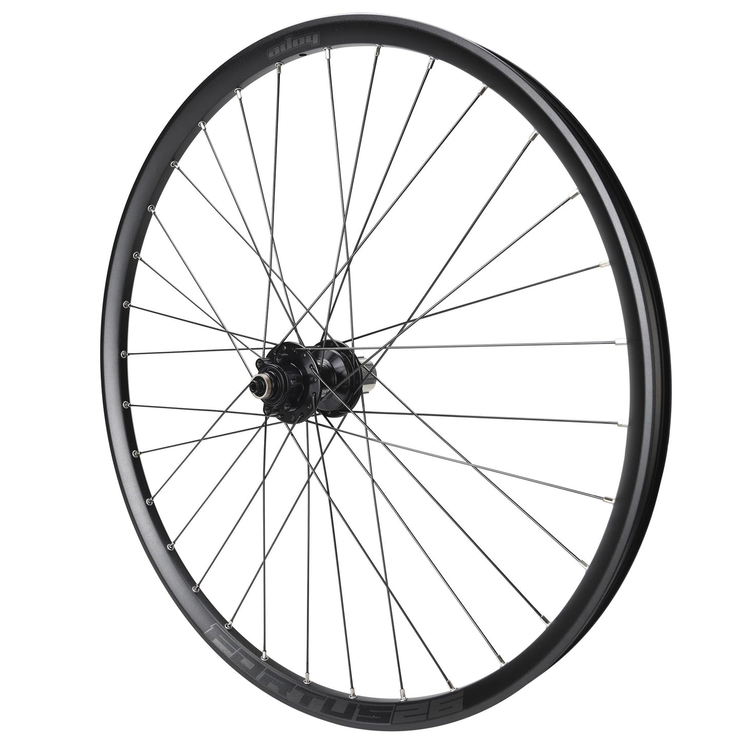 Par de Rodas HOPE FORTUS 26 W 26" PRO 5 15x100mm/12x135mm Preto
